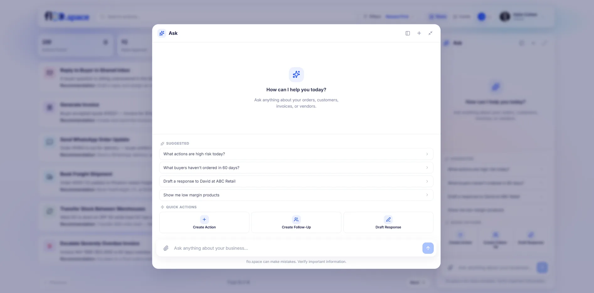 flo.space Ask copilot